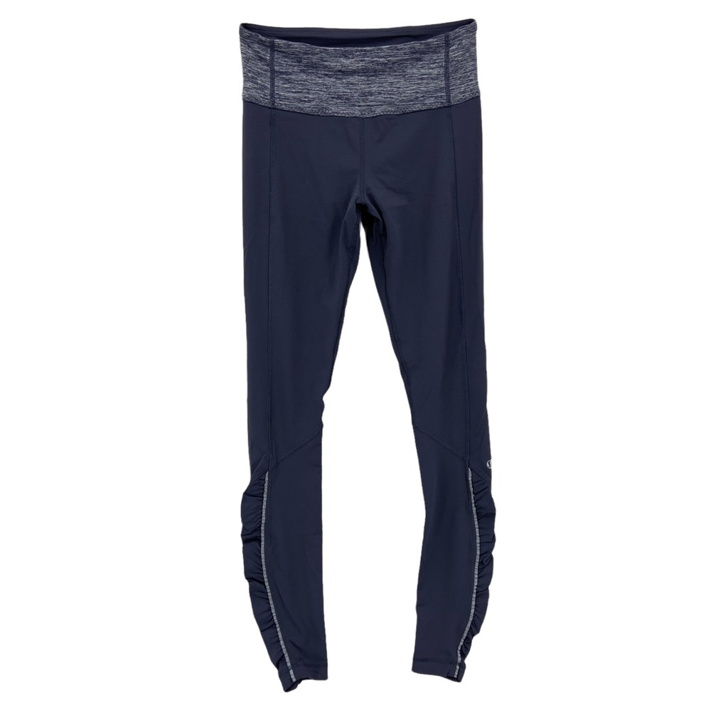 LULULEMON Pants Speed Tight Luxtreme Ruched Gray
